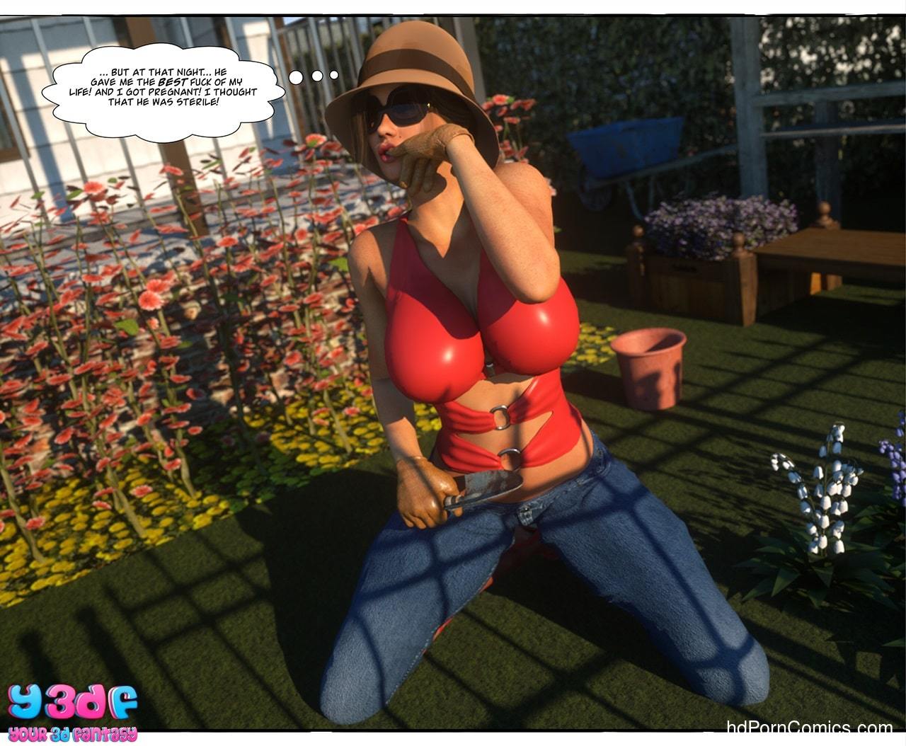 Y3DF- Something is Bugging Me16 free sex comic